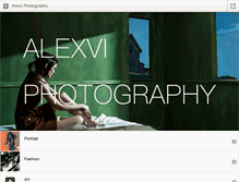 Tablet Screenshot of alexvi.com
